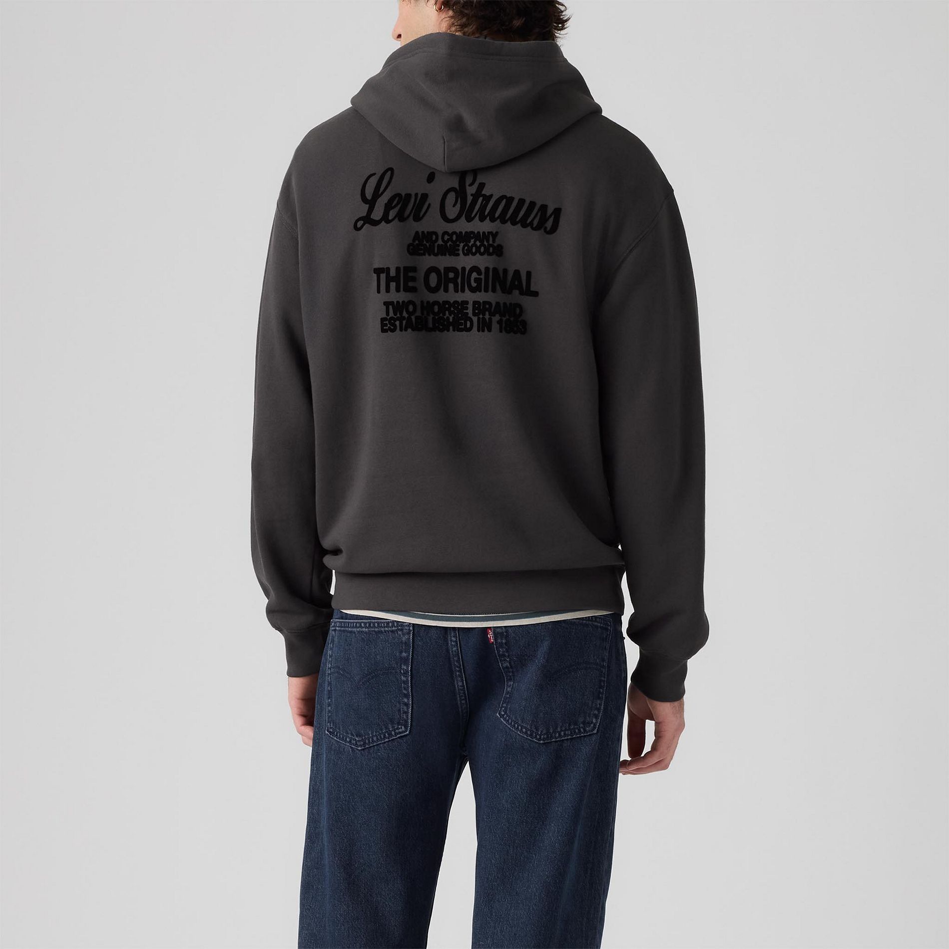 Chandail à capuche graphique à coupe décontractée pour hommes, Levi's