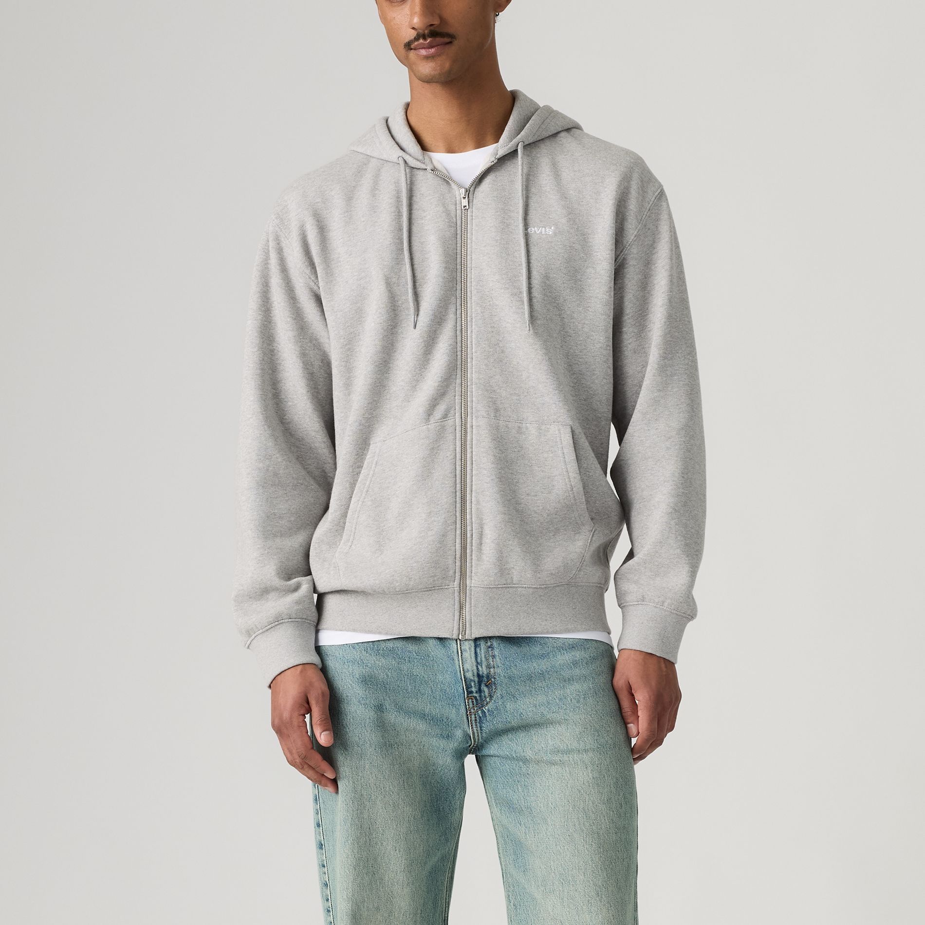 Levi's Men's Core Fleece Full Zip Hoodie