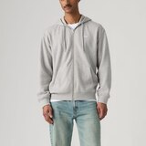Levi's Men's Core Fleece Full Zip Hoodie Front_Flat