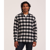 WindRiver Men's Stretch Regular Fit Basic Flannel Shirt
