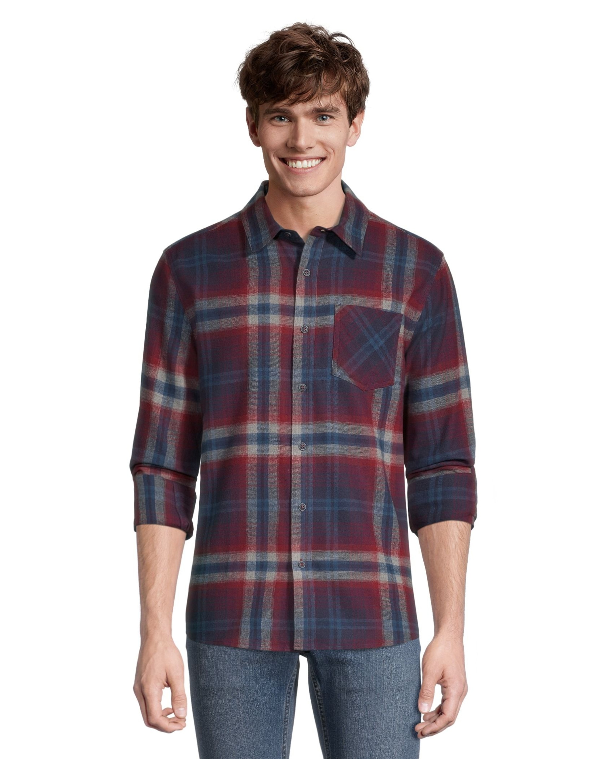 Boston Traders Men's Classic Plaid Flannel Shirt | Marks