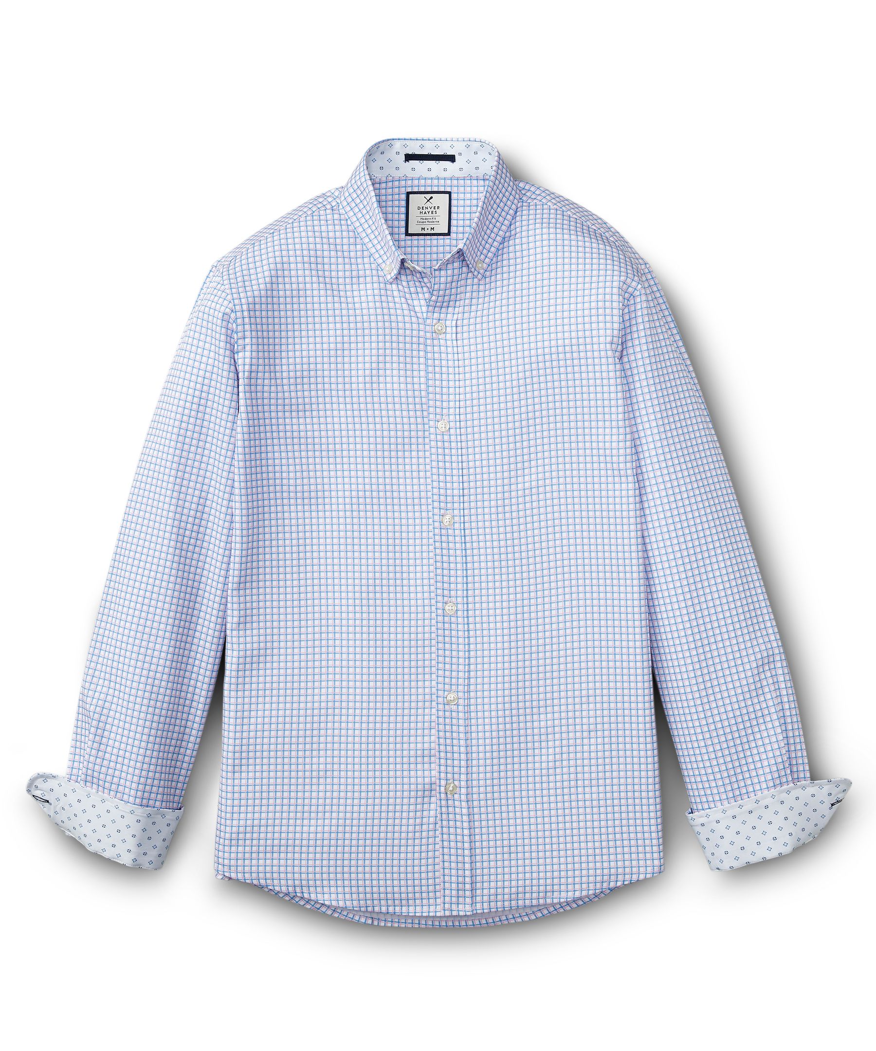 Men's Hybrid 4-Way Stretch Long Sleeve Commuter Sport Shirt | Marks