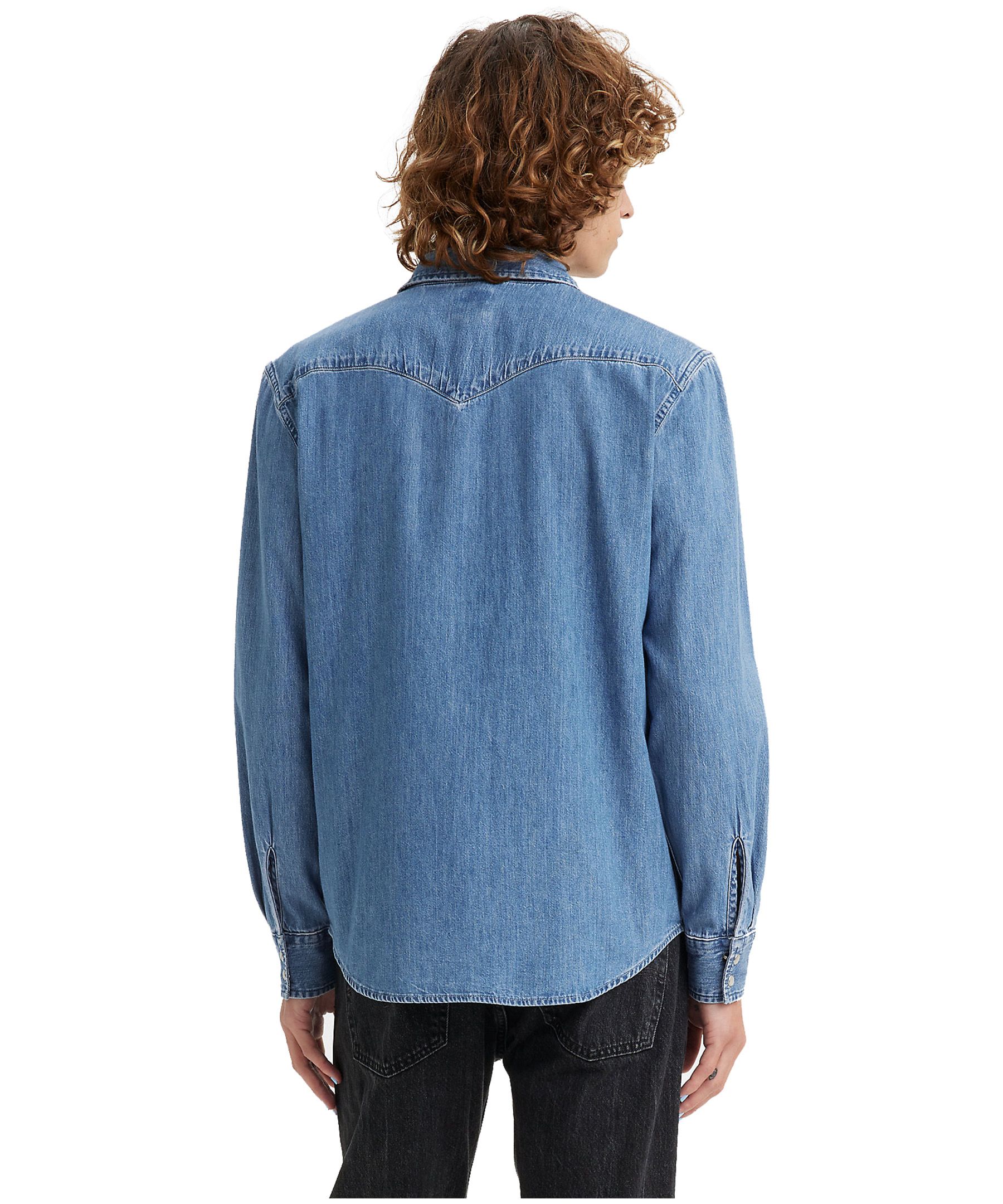 Levi's Men's Barstow Cotton Twill Classic Fit Long Sleeve Western Shirt