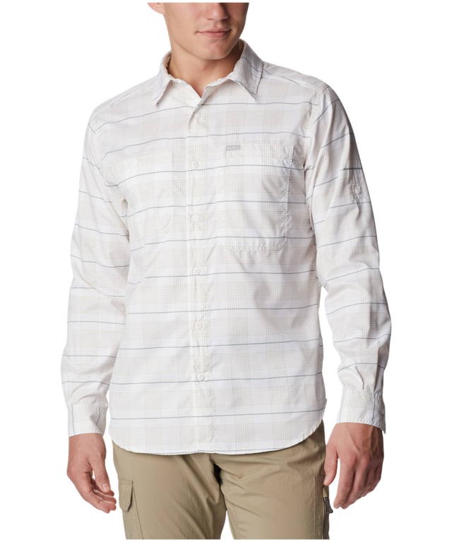 Columbia Men's Silver Ridge Utility Lite Long Sleeve Omni Shade Plaid