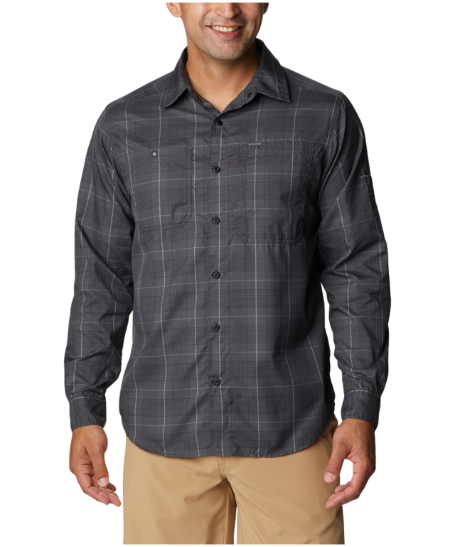 Columbia Men's Silver Ridge Utility Lite Long Sleeve Omni Shade Plaid