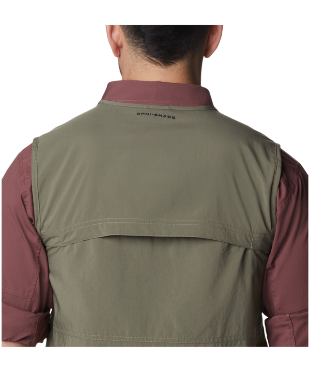Columbia Men's Silver Ridge Omni Shade VNeck Utility Vest Marks