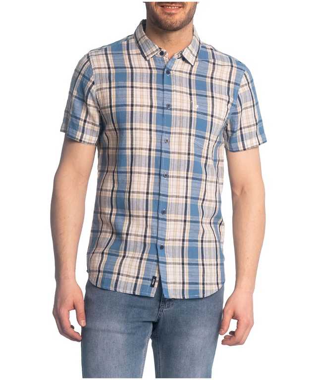 Lois Men's Dalton Plaid Short Sleeve Shirt