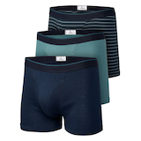 Denver Hayes Men's 3 Pack Status Boxer Briefs Underwear Front_Angled_Left