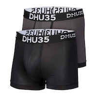 Caleçon court mode en microfibre pressé à chaud pour hommes, Denver Hayes, paquet de 3 Front_Angled_Left