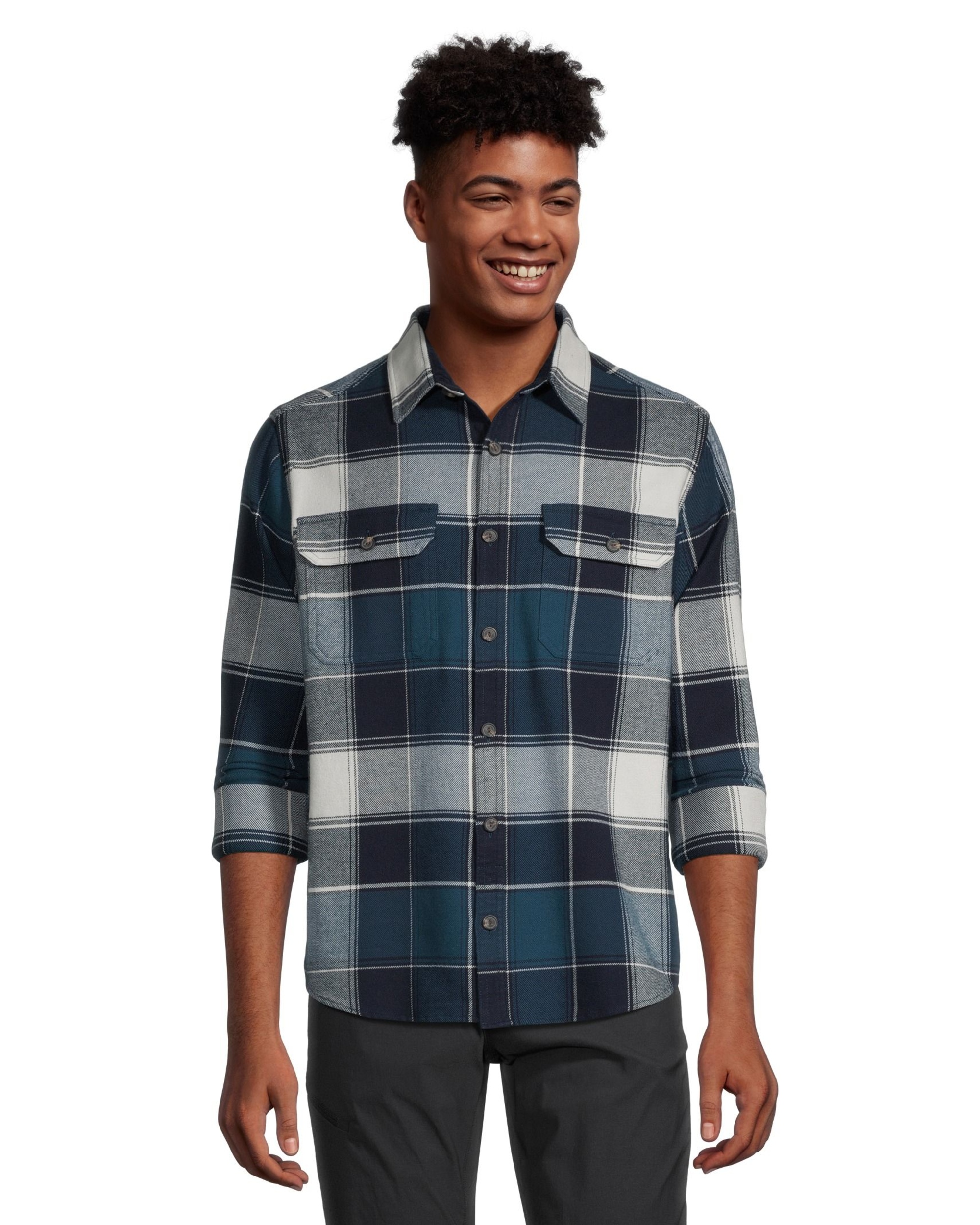 WindRiver Men's Heritage Stretch Fashion Flannel Shirt | Marks