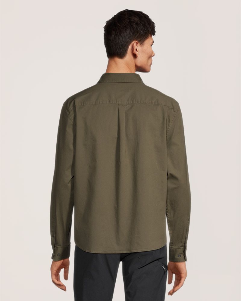 WindRiver Men's Long Sleeve Classic Fit Utility Shirt