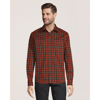Chemise tout usage à coupe classique et à manches longues pour hommes, WindRiver Front_Flat