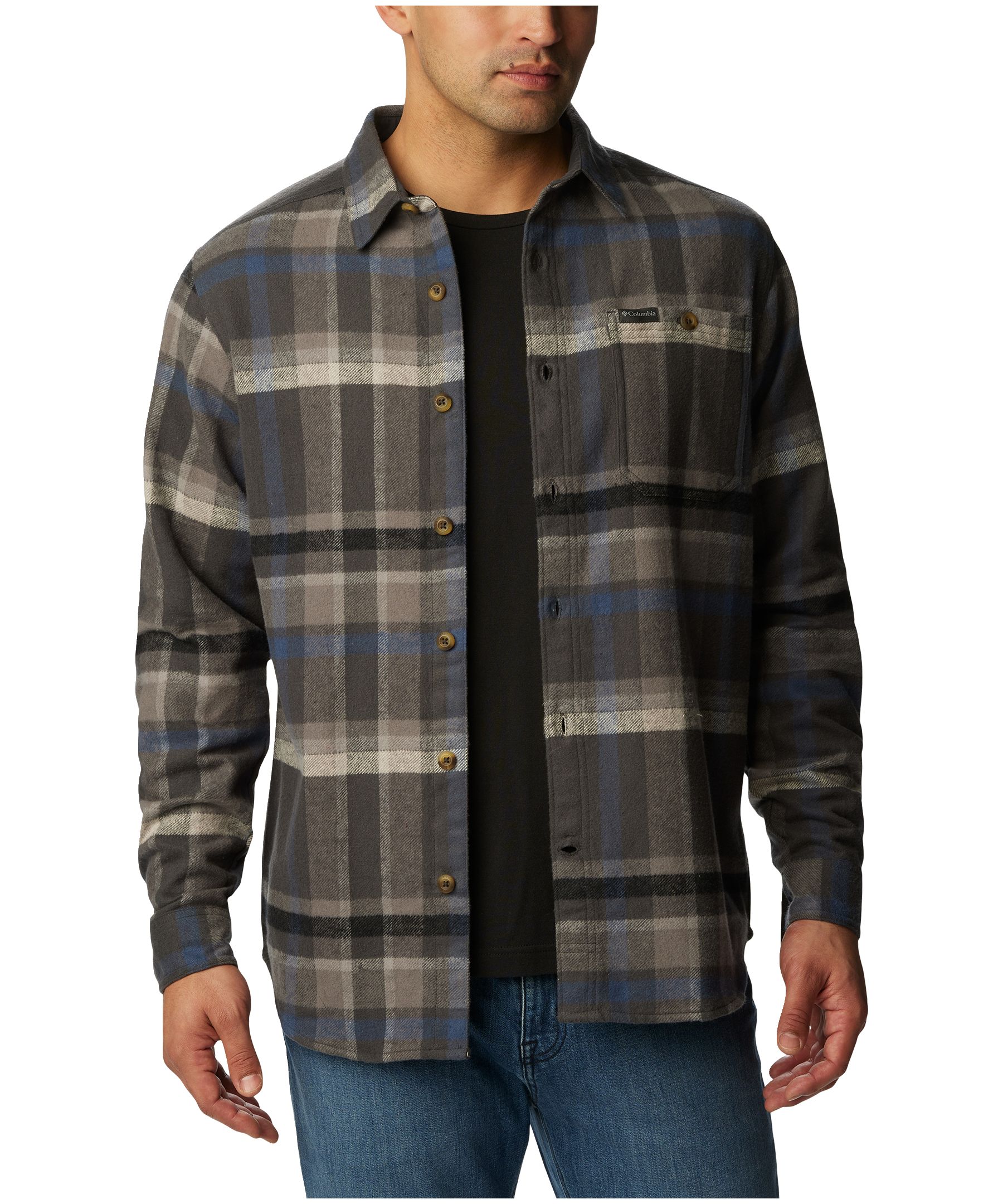 Columbia Men's Pitchstone Heavy Cotton Flannel Shirt | Marks
