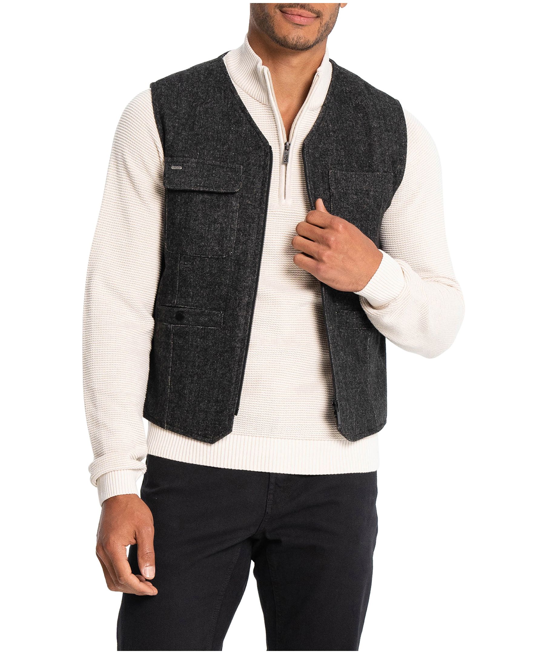 Lois Men's Hugh Lined Full Zip Vest | Mark's