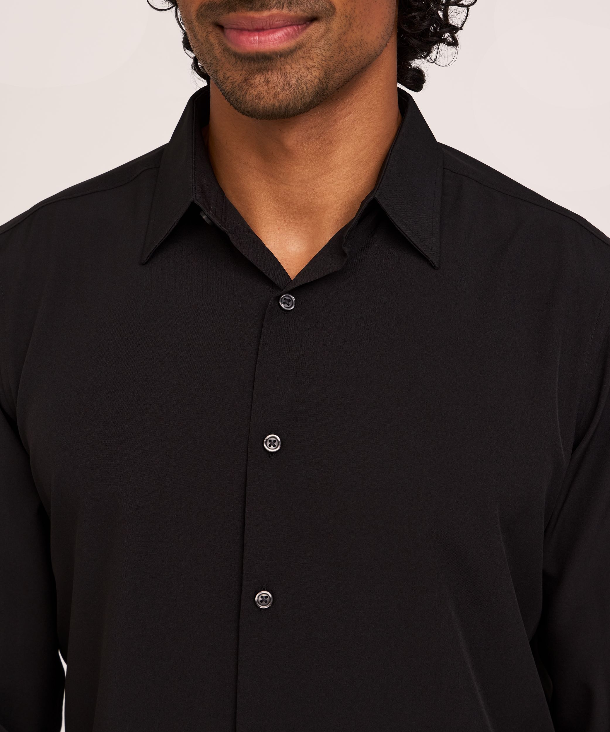 Denver Hayes Men’s Hybrid 4 Way Stretch Dress Shirt