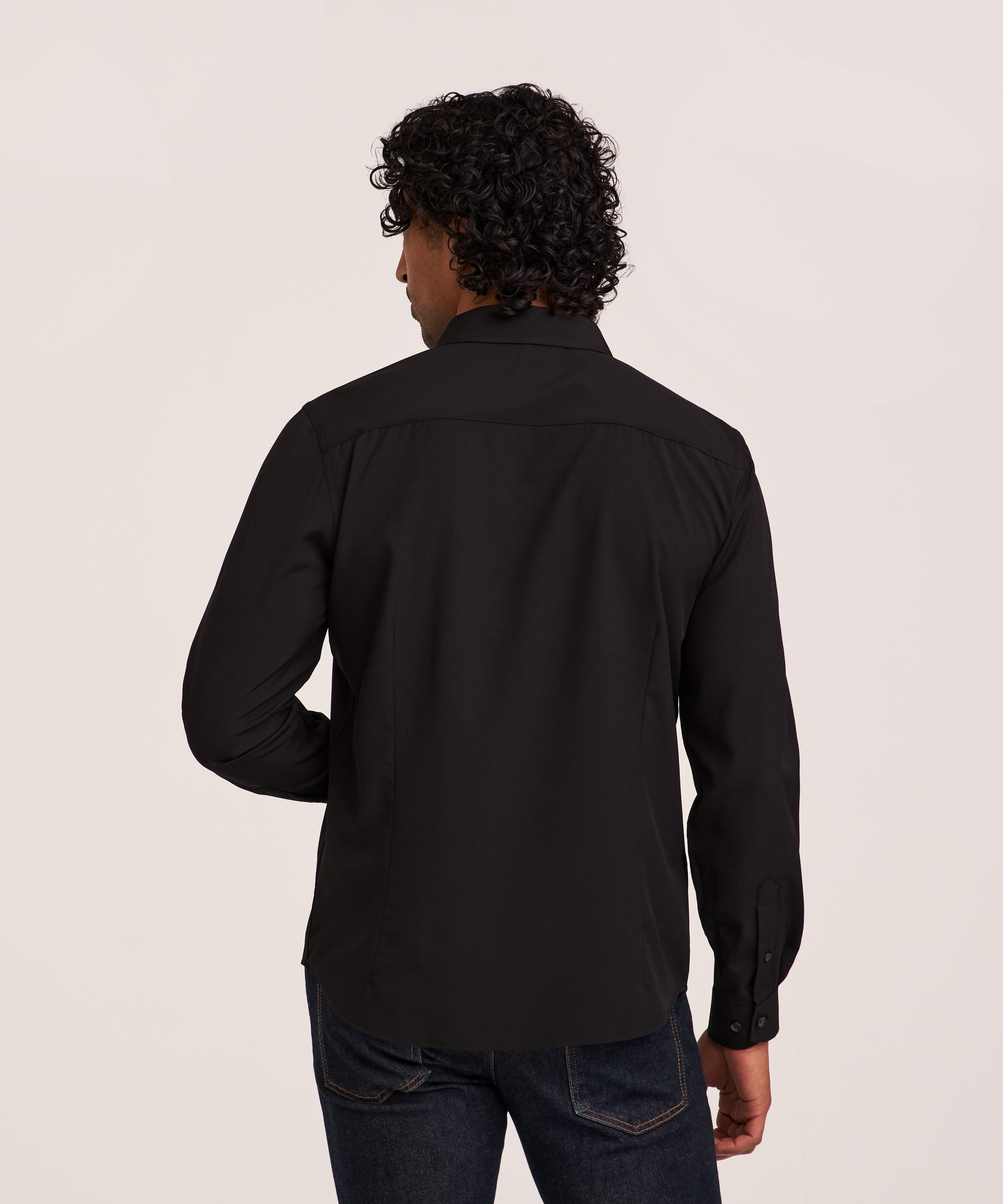 Denver Hayes Men’s Hybrid 4 Way Stretch Dress Shirt