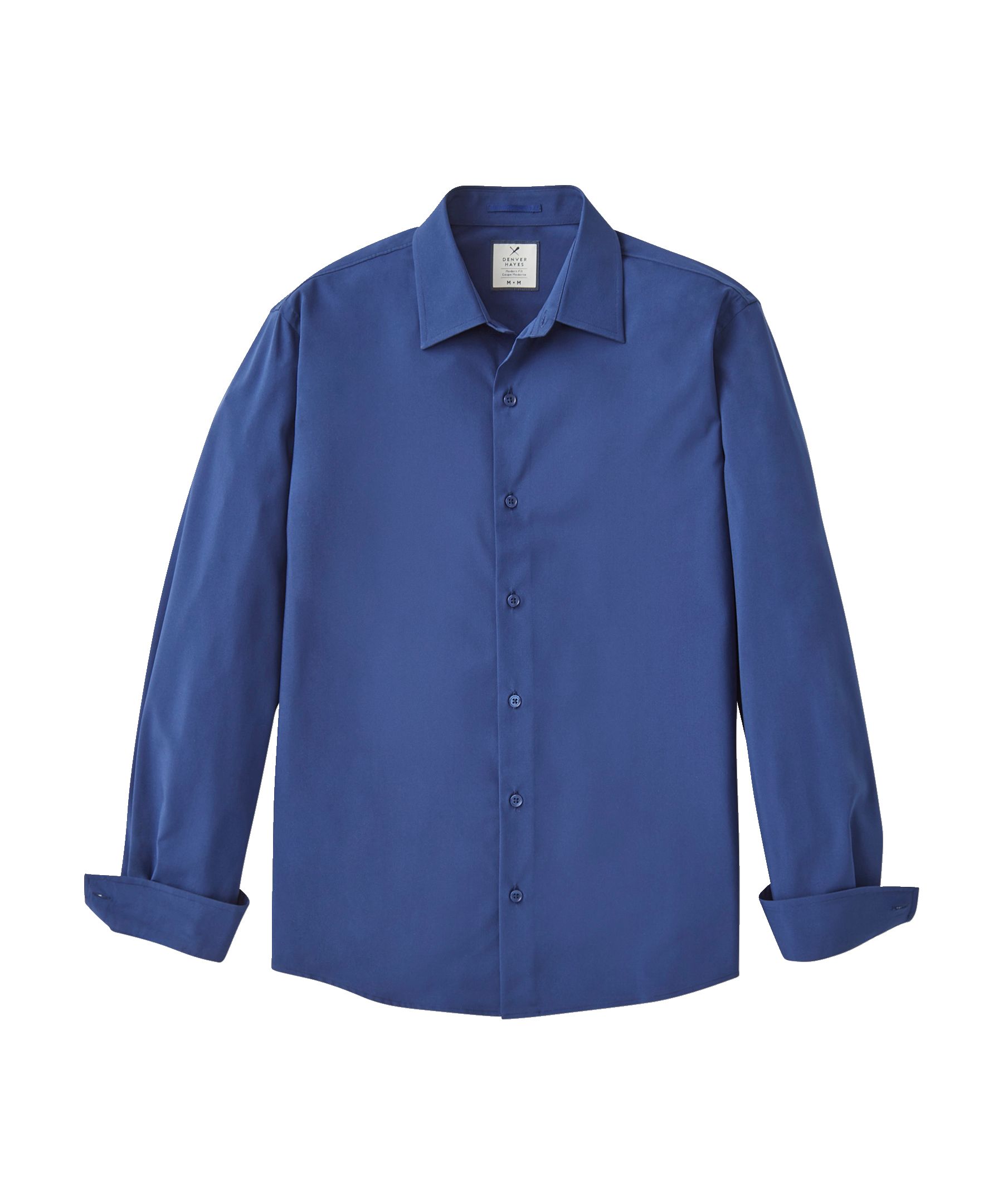 Denver Hayes Men’s Hybrid 4 Way Stretch Dress Shirt