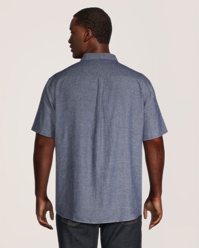 ★ ★ Men's Regular Fit Hemp Jersey Short Sleeve Men's Stonecoast Hemp Shirt, Short-Sleeve, Slightly Fitted