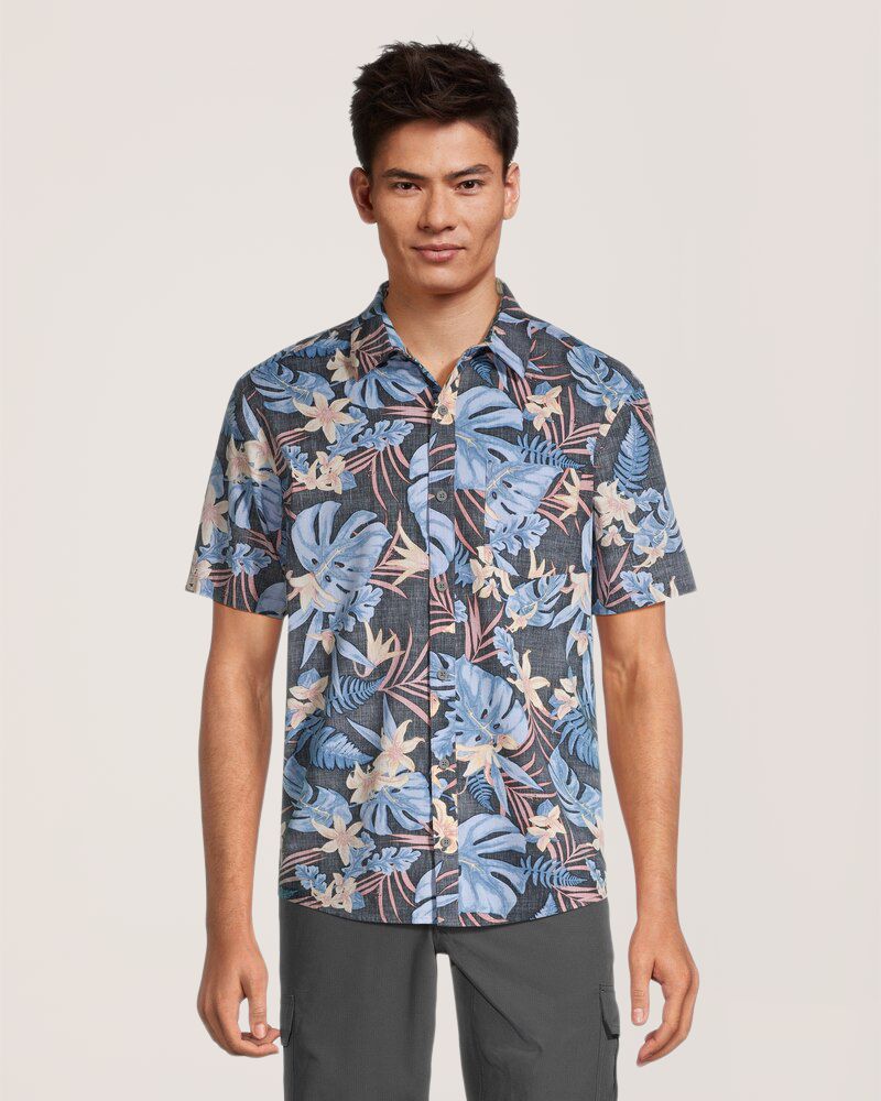 FarWest Men's All Over Print Modern Fit Shirt