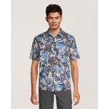 FarWest Men's All Over Print Modern Fit Shirt Front_Flat