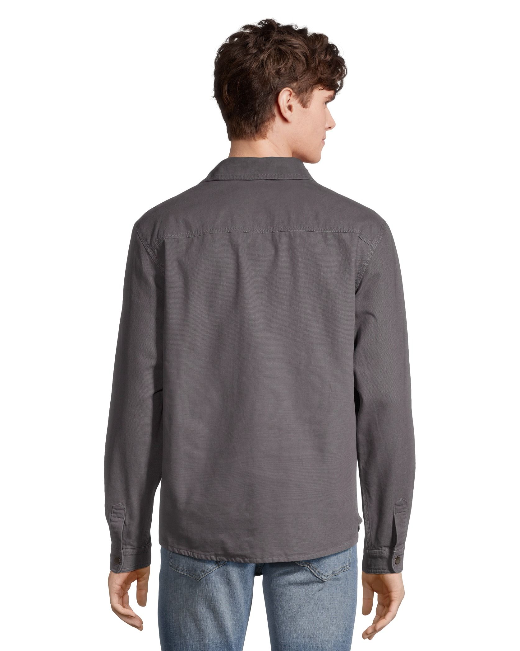 Veste-chemise en toile de coton pour hommes, Boston Traders