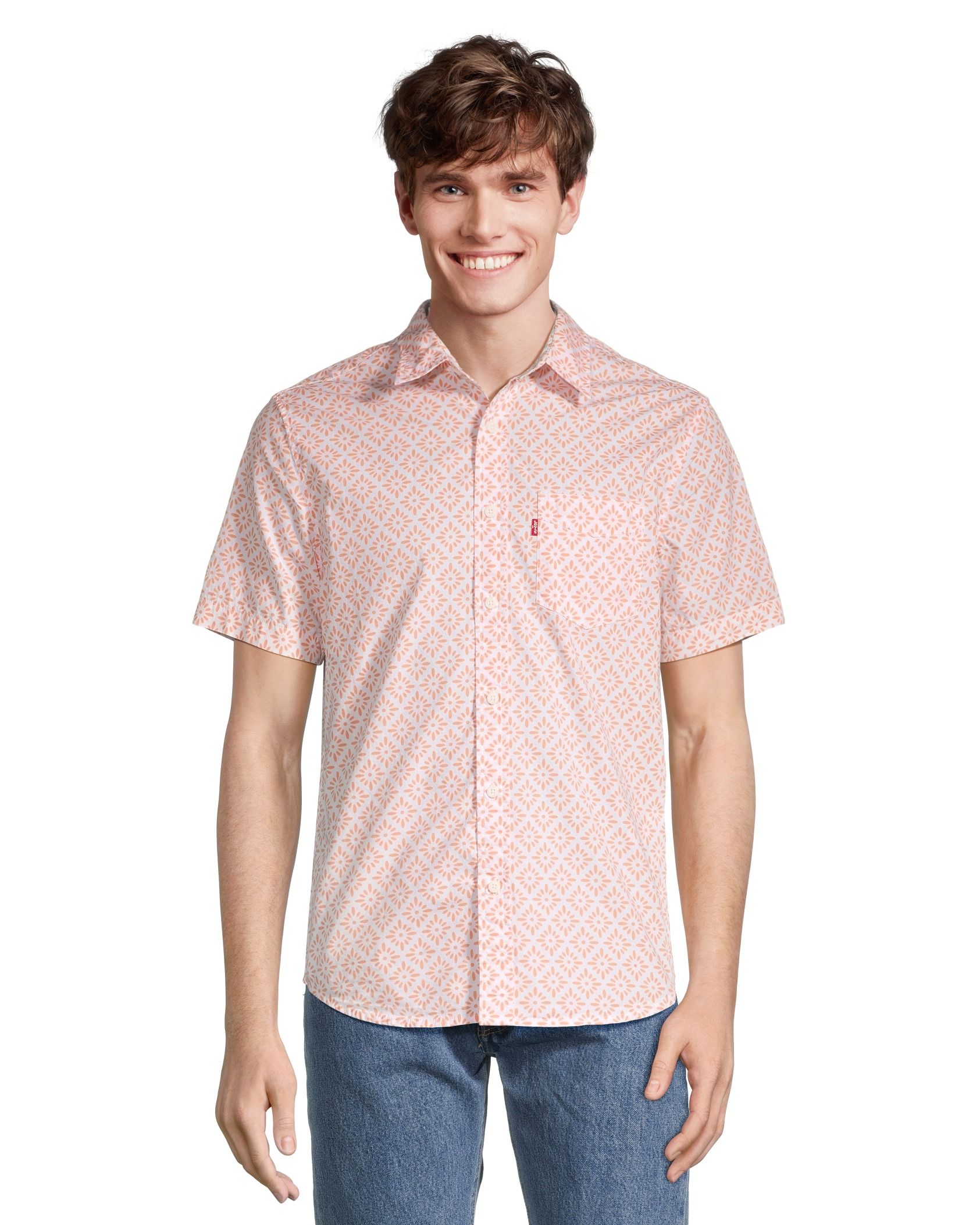 Chemise boutonnée standard classique en coton pour hommes, Levi's