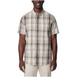 Chemise à carreaux à manches courtes pour hommes, Rapid Rivers, Columbia Front_Flat