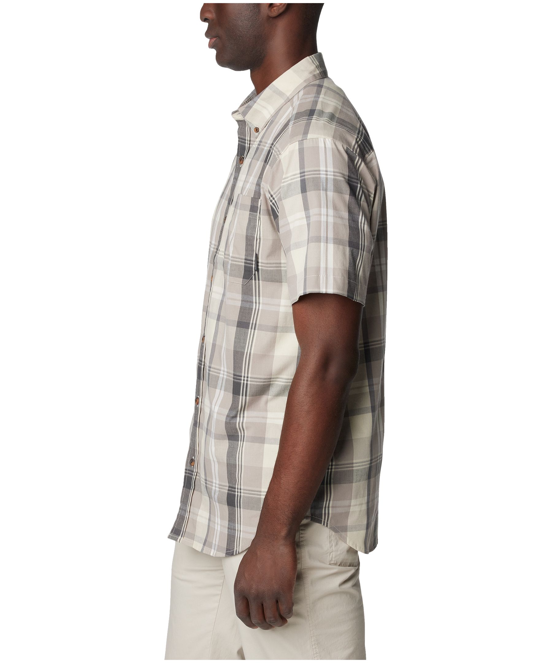 Chemise à carreaux à manches courtes pour hommes, Rapid Rivers, Columbia