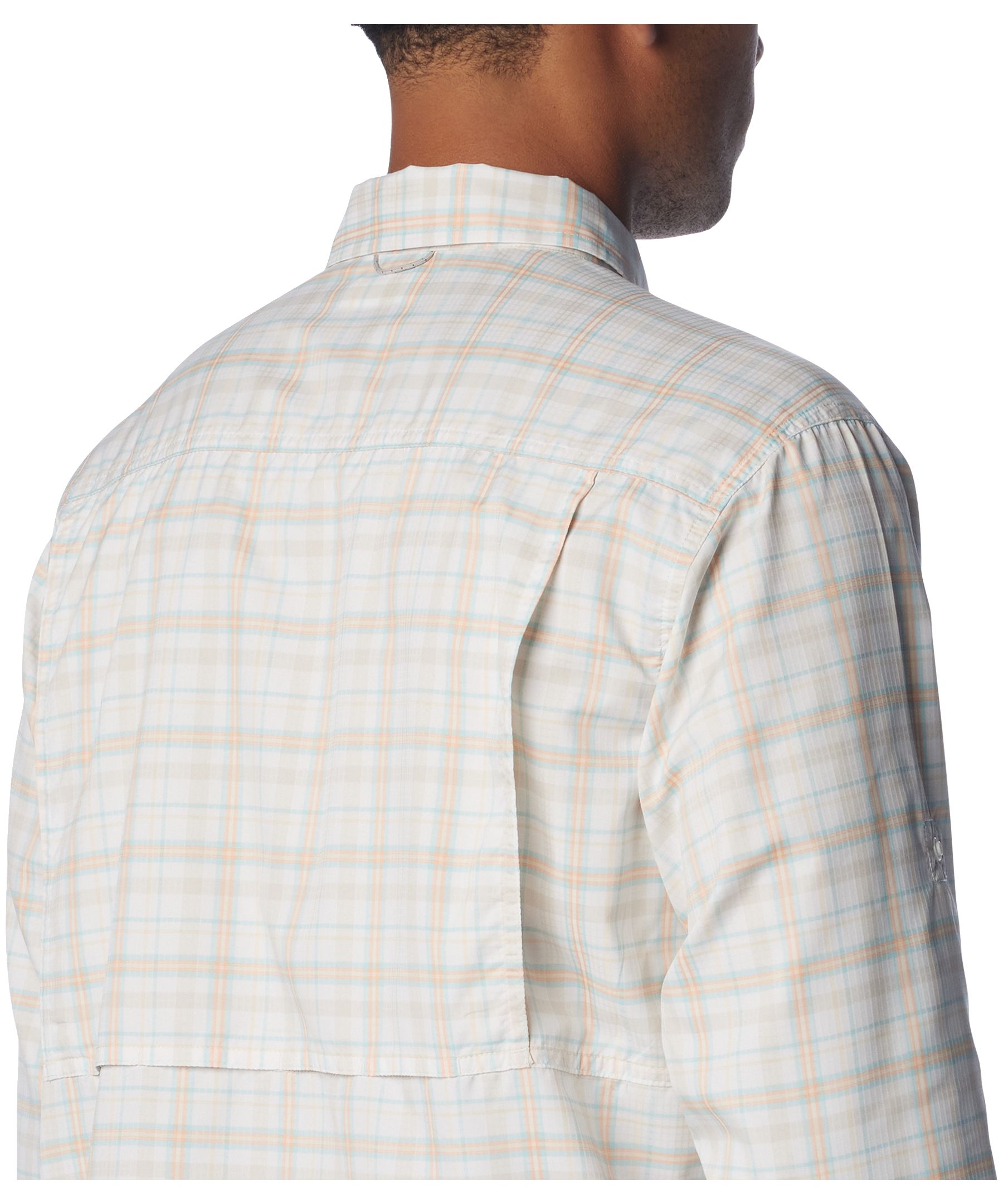 Chemise à carreaux à manches longues avec Omni-Shade pour hommes, Silver Ridge, Columbia