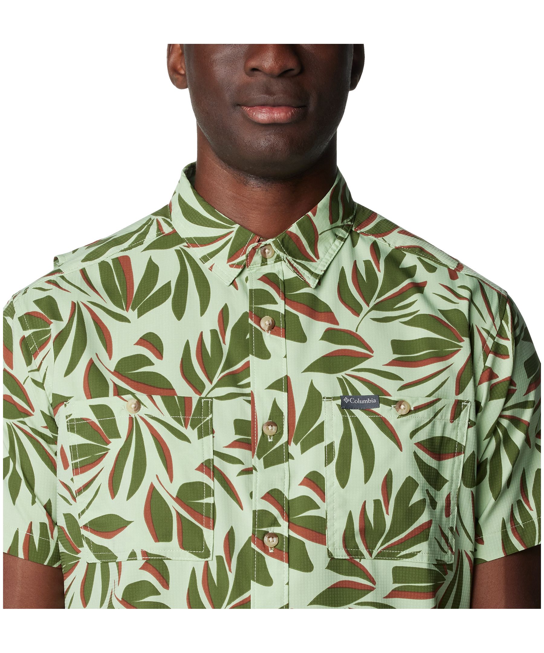 Chemise imprimée à manches courtes avec Omni-ShadeMC pour hommes, Utilizer, Columbia