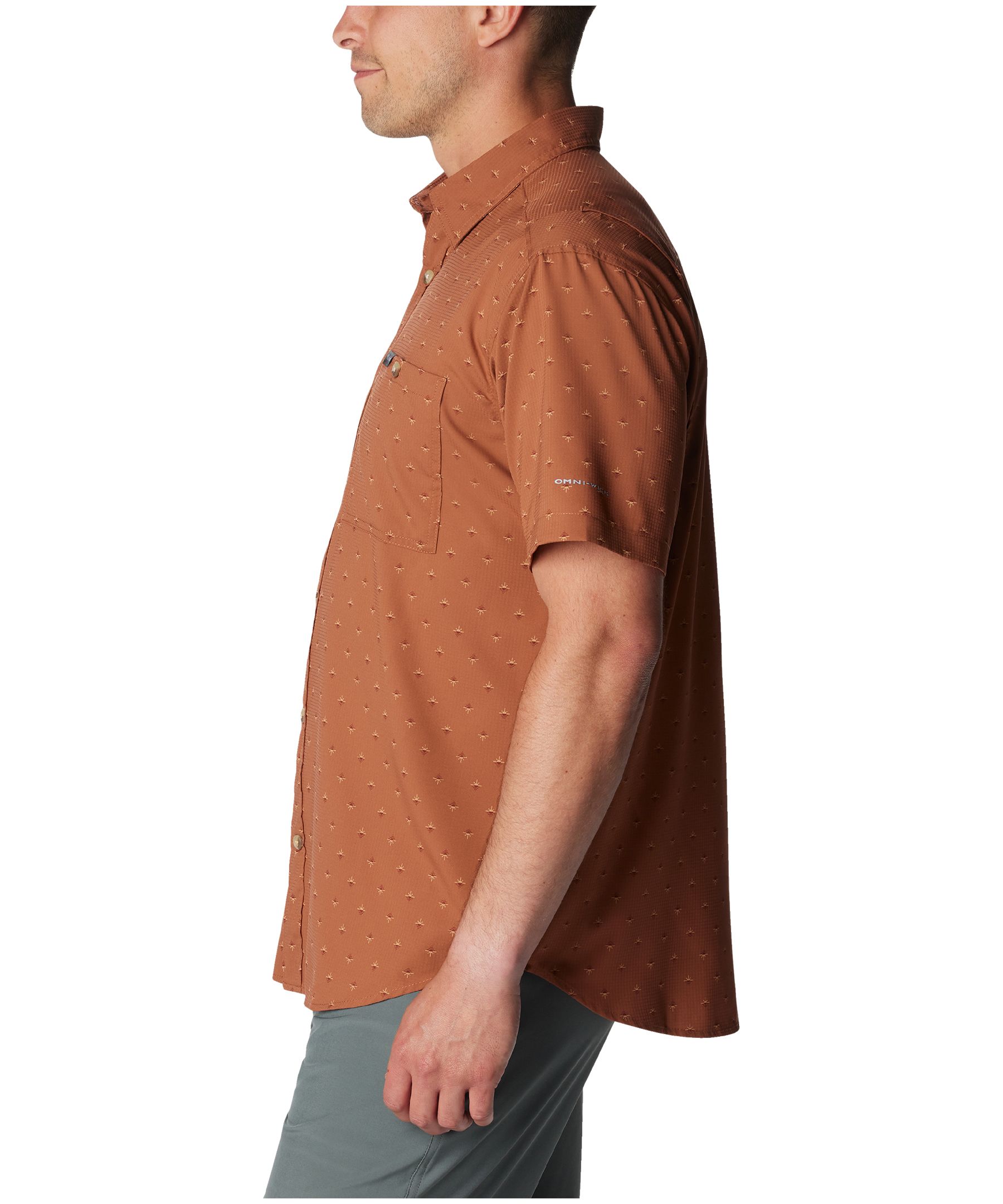 Chemise imprimée à manches courtes avec Omni-ShadeMC pour hommes, Utilizer, Columbia