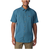 Chemise imprimée à manches courtes avec Omini-ShadeMC pour hommes, Utilizer, Columbia Front_Flat