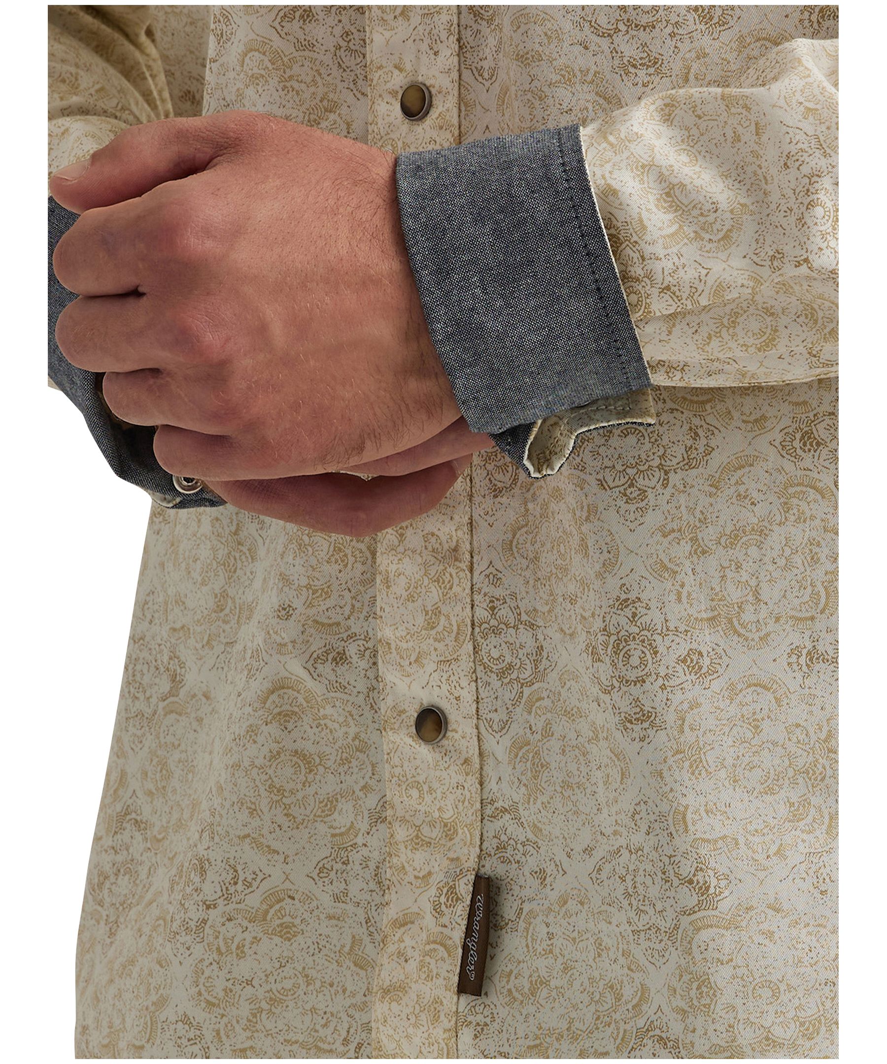 Chemise tissée rétro pour hommes, Wrangler