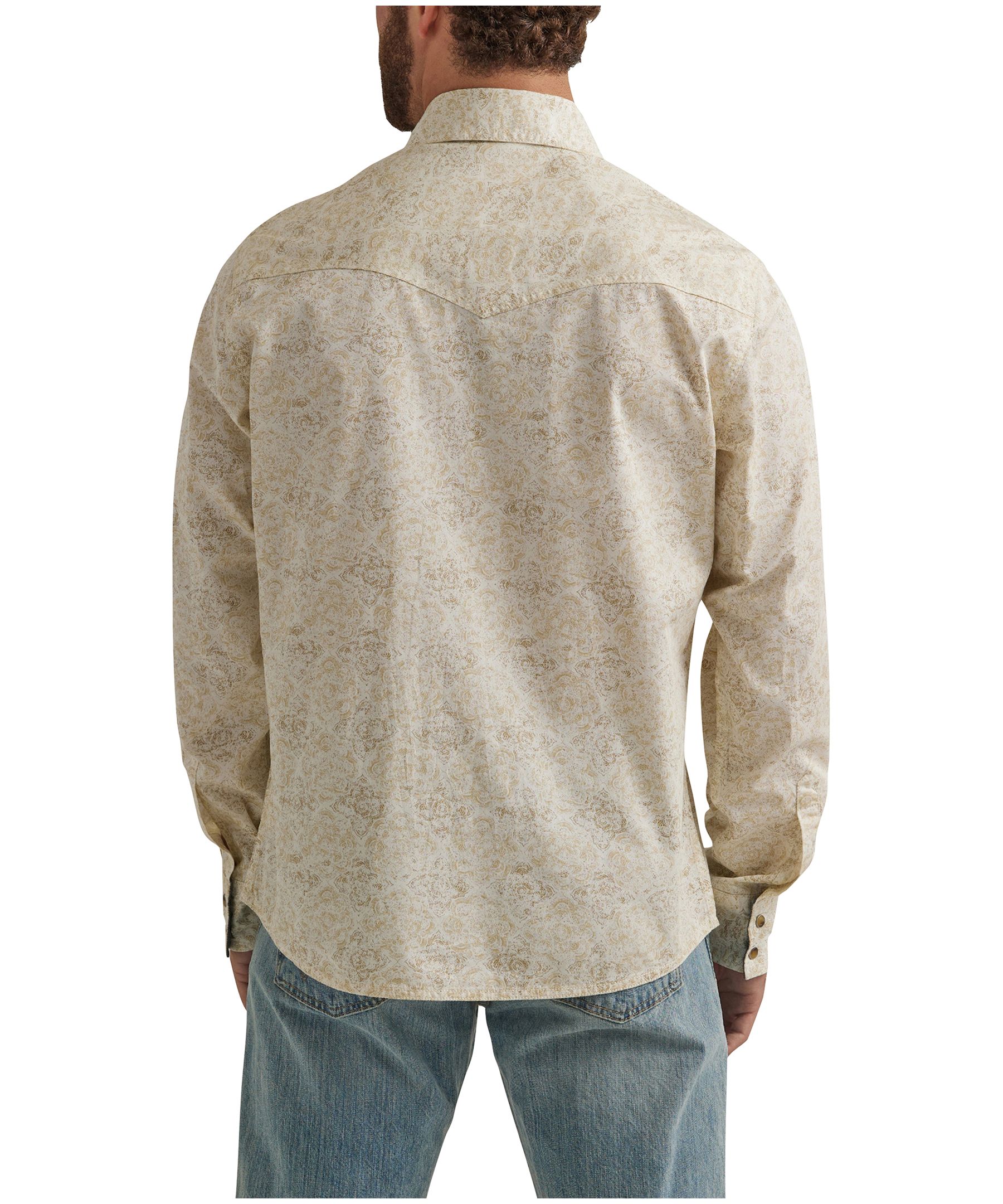 Chemise tissée rétro pour hommes, Wrangler