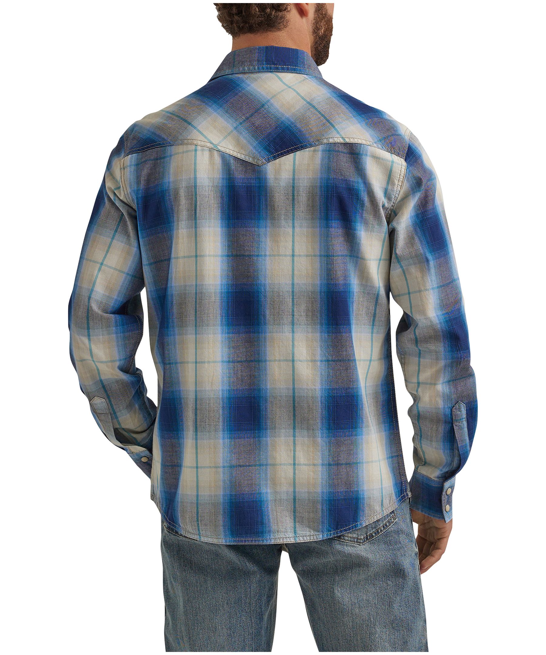 Chemise tissée rétro pour hommes, Wrangler