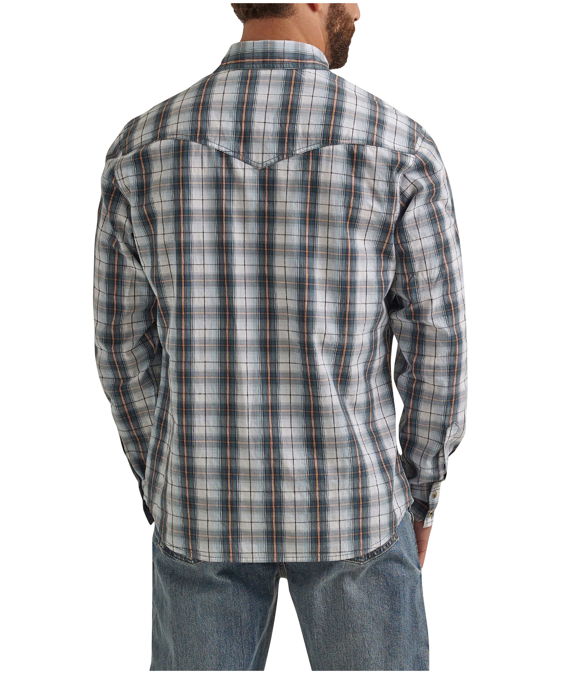 Chemise tissée rétro pour hommes, Wrangler