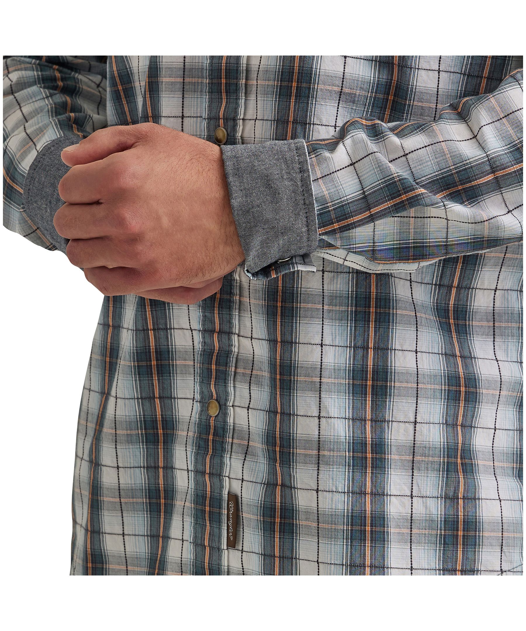 Chemise tissée rétro pour hommes, Wrangler