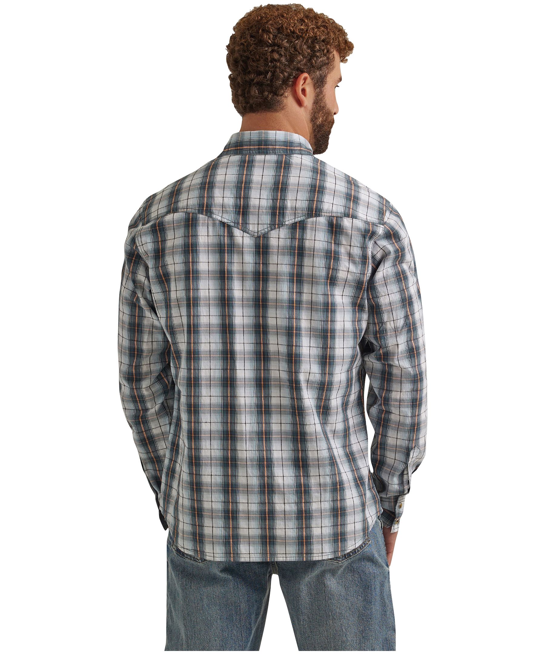 Chemise tissée rétro pour hommes, Wrangler