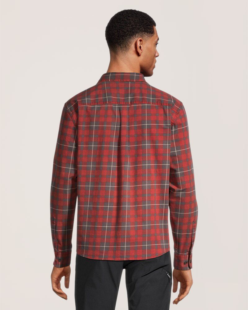 WindRiver Men's Long Sleeve Classic Fit Utility Shirt