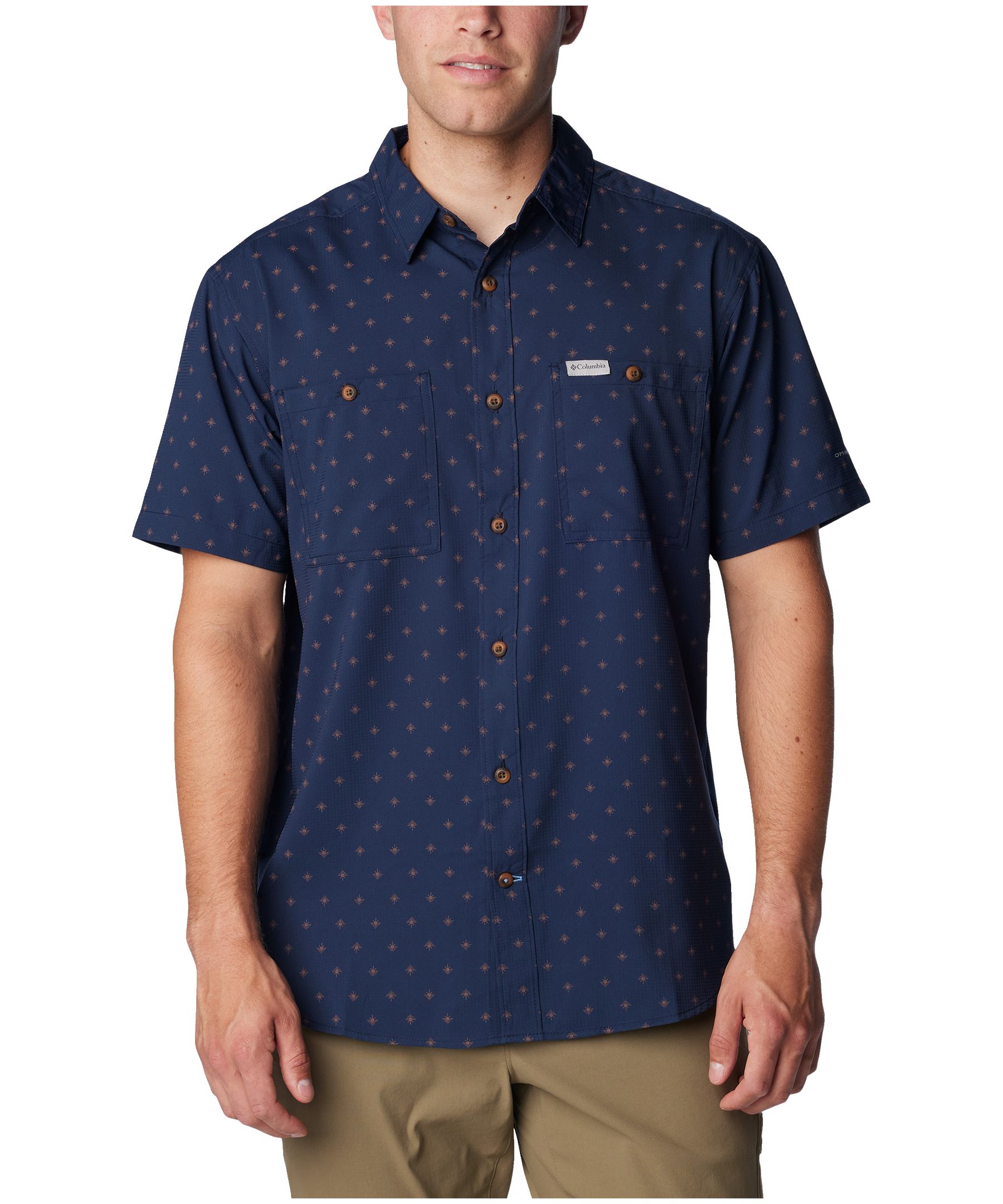Chemise imprimée à manches courtes avec Omni-ShadeMC pour hommes, Utilizer, Columbia