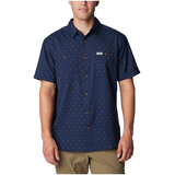 Chemise imprimée à manches courtes avec Omni-ShadeMC pour hommes, Utilizer, Columbia Front_Flat