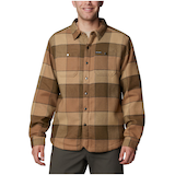 Veste-chemise doublée de sherpa pour hommes, Windward, Columbia Front_Flat