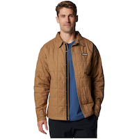 Veste-chemise matelassée pour hommes, Landroamer, Columbia Front_Flat