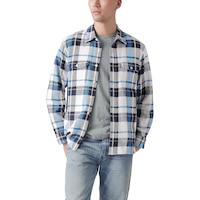 Chemise travailleur classique en flanelle pour hommes, Levi's Front_Flat