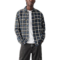 Levi's Men's Classic Flannel Worker Shirt Front_Flat