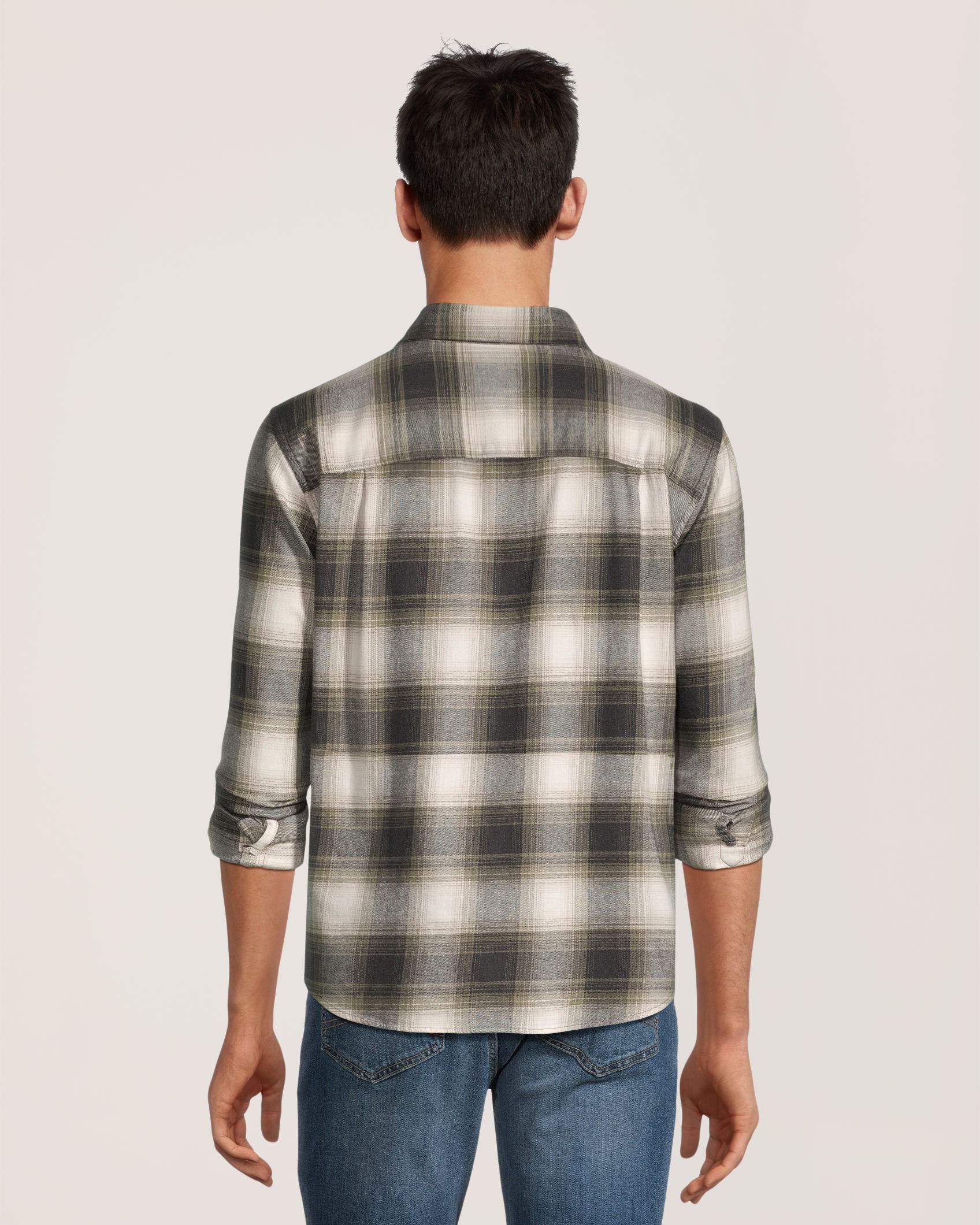 Chemise en flanelle extensible de base pour hommes, WindRiver