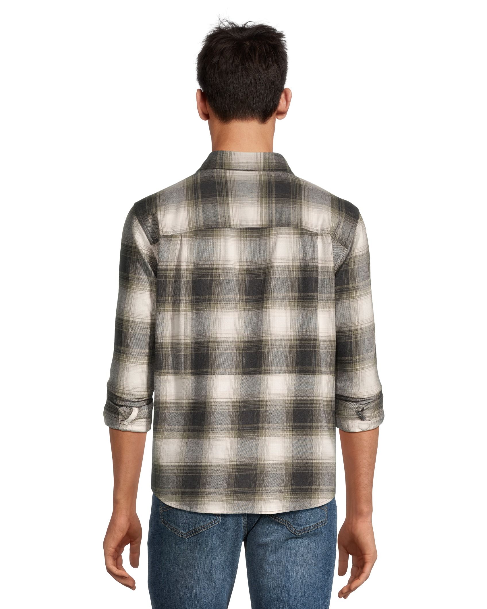 Chemise en flanelle extensible de base pour hommes, WindRiver