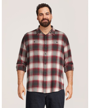 Chemise en flanelle extensible de base pour hommes, WindRiver