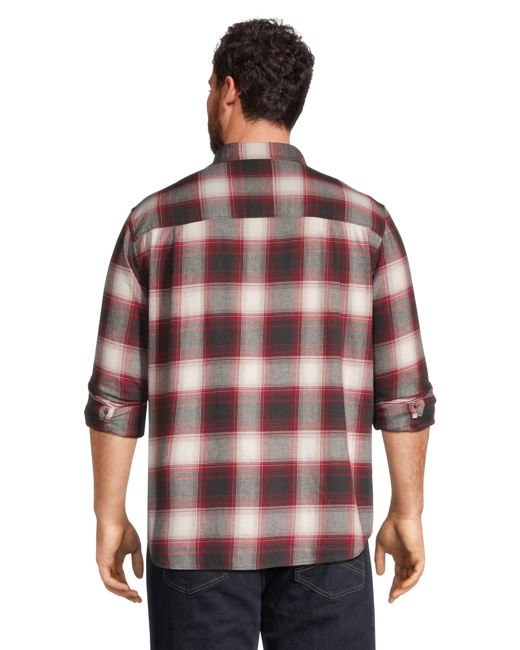 Chemise en flanelle extensible de base pour hommes, WindRiver