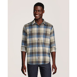 Chemise en flanelle extensible de base pour hommes, WindRiver Front_Flat